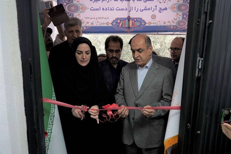 کتابخانه عمومی حکیم فردوسی کلشتر رودبار بازگشایی شد